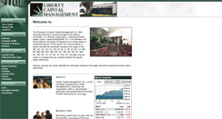 Desktop Screenshot of libertycapitalmgt.com